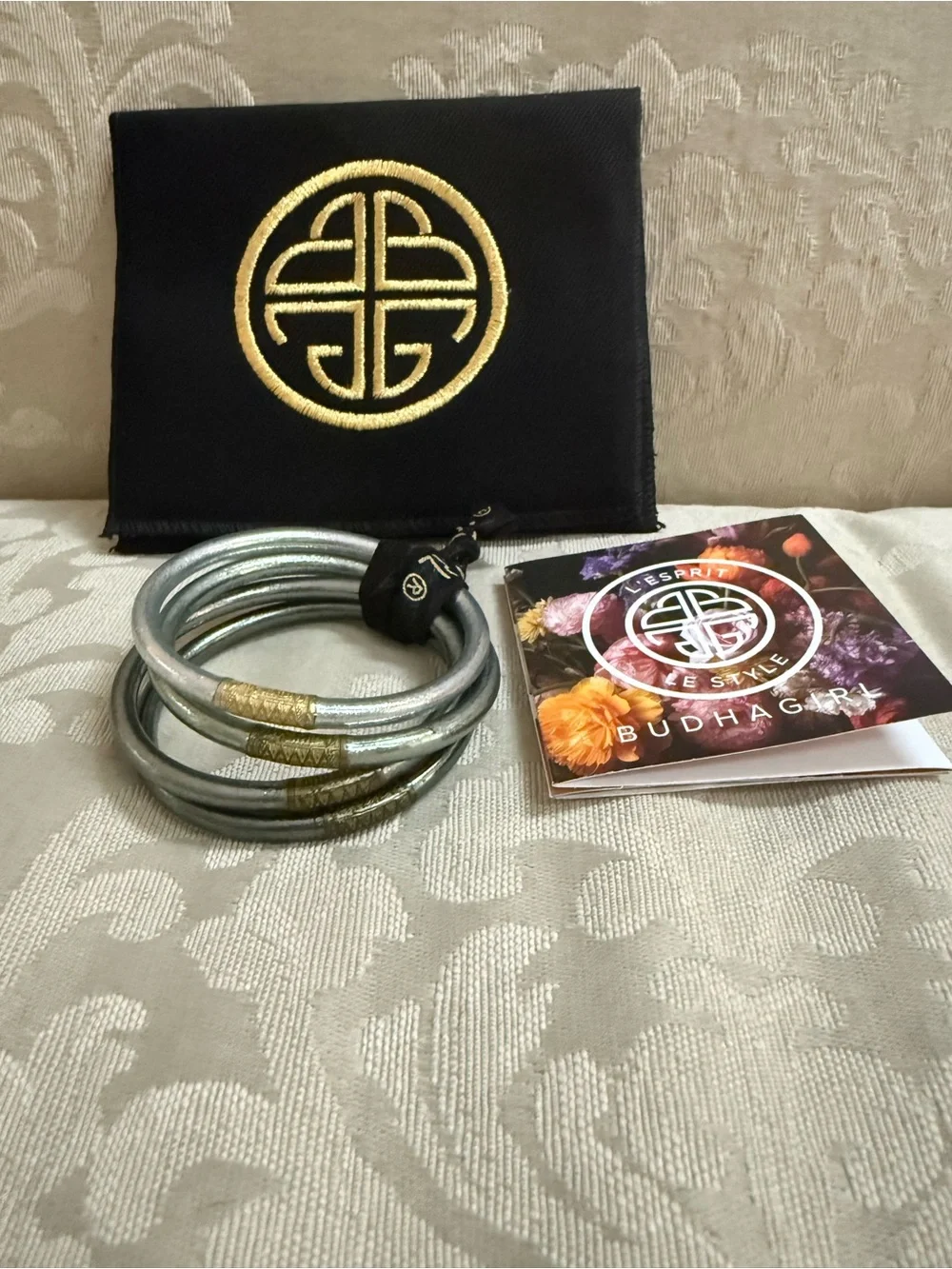 Budha Girl Moon All Weather Bangles size Medium